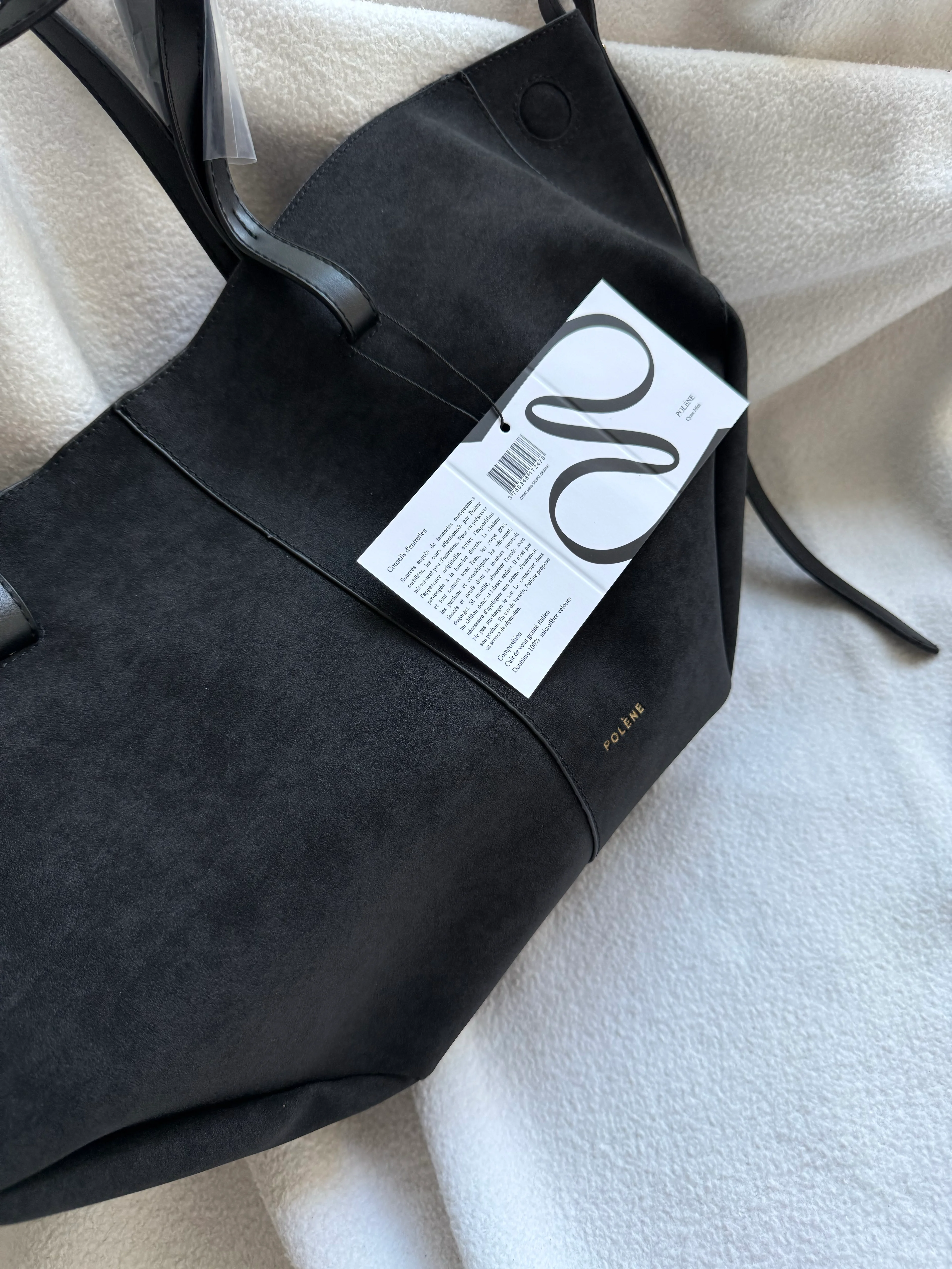 Polene Cyme Edition-SÜET SİYAH