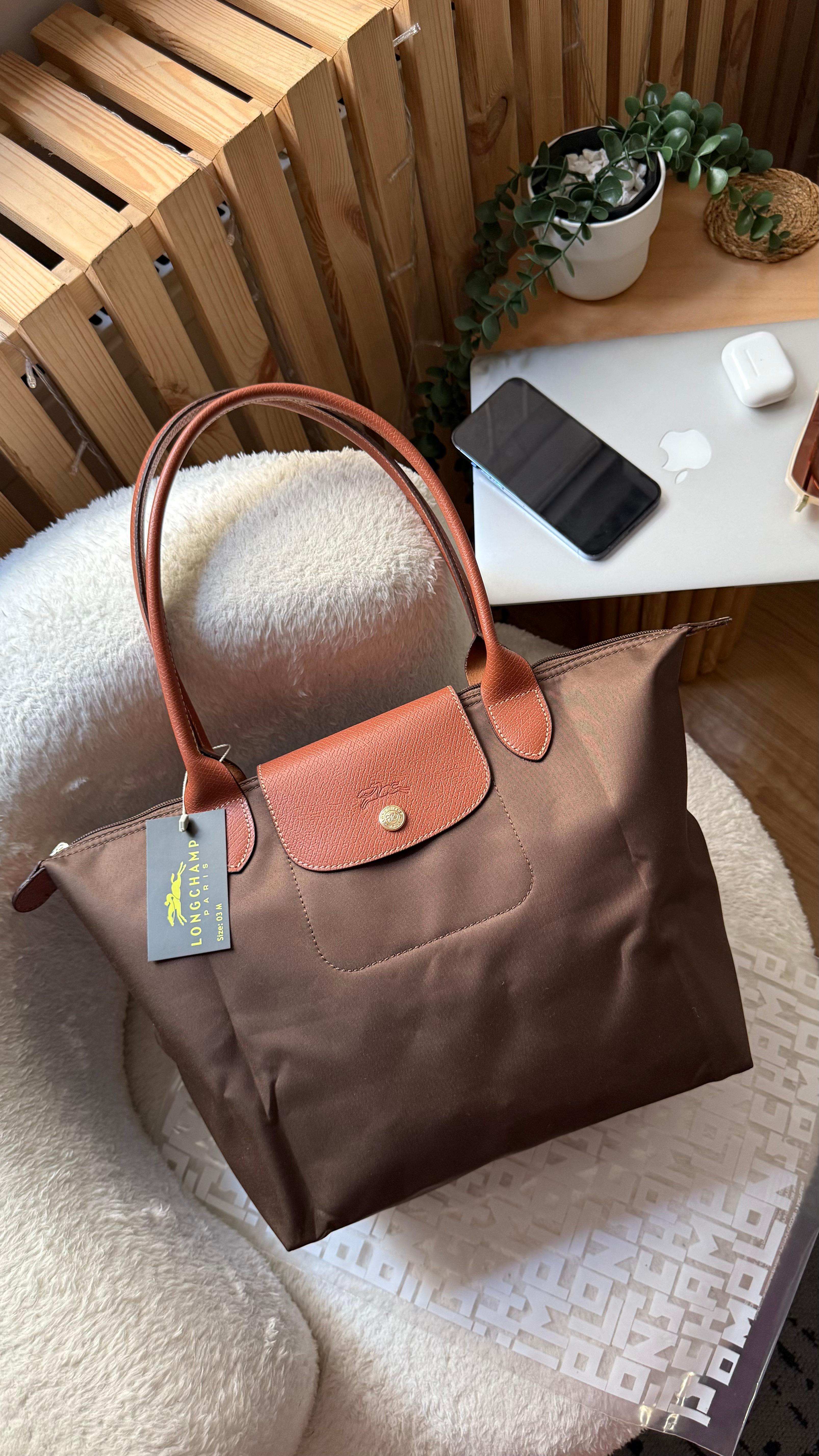 (İTHAL) Le Pliage Original Tote - KAHVERENGİ