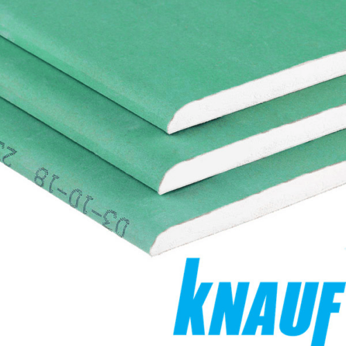 Knauf Yeşil Alçıpan Levhası WR 1.20x2.50metre Suya Dayanıklı