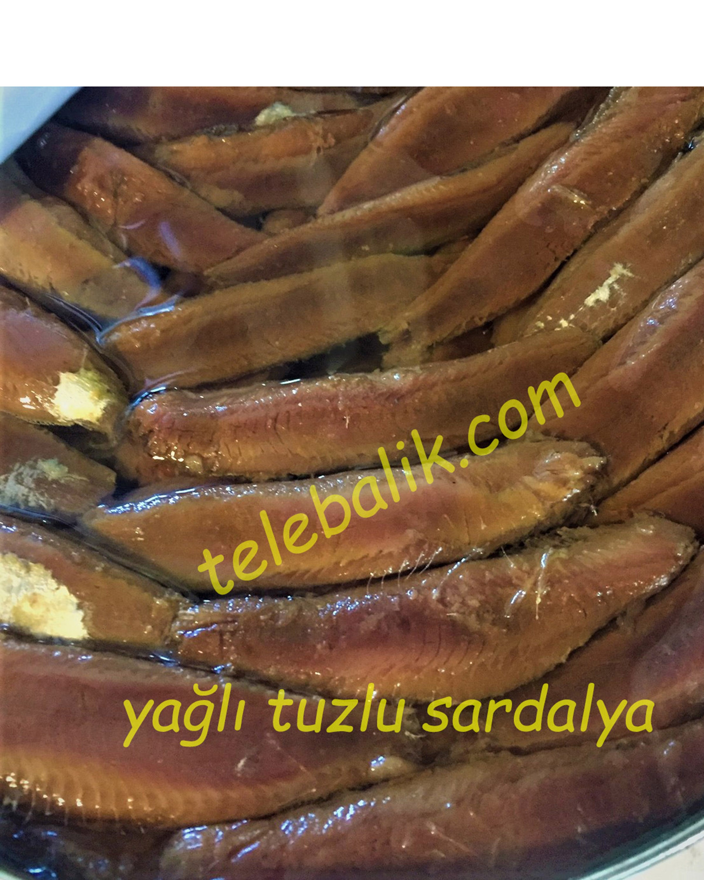 Yağlı Tuzlu Sardalya (Kutuda)