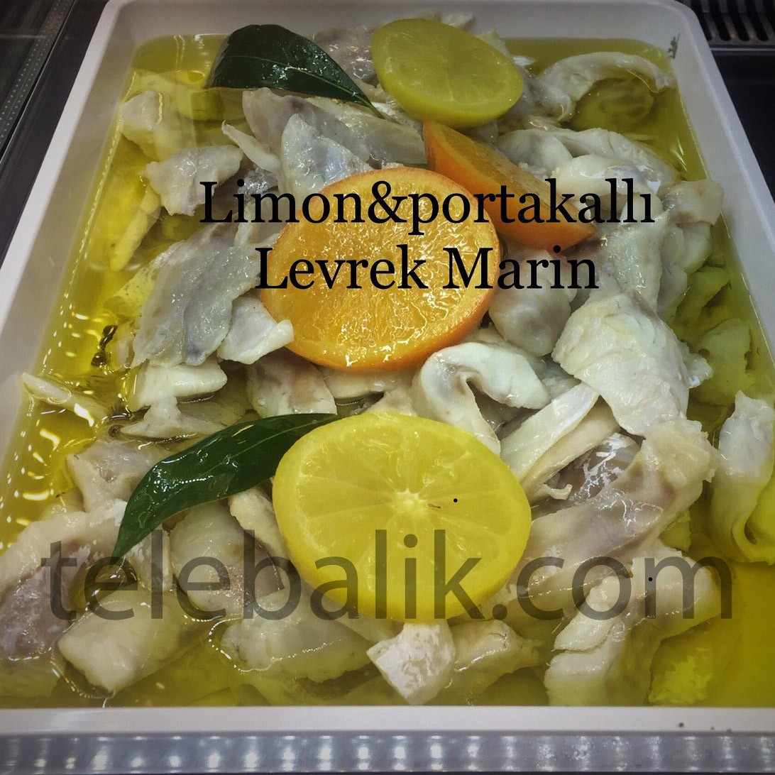 Levrek Marin Organik (Limon ve Portakallı)