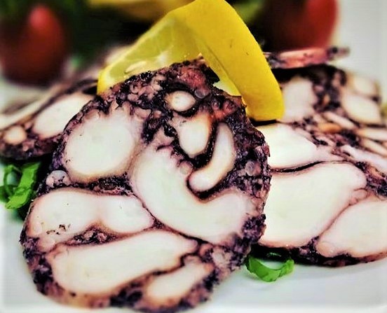 Ahtapot Carpaccio