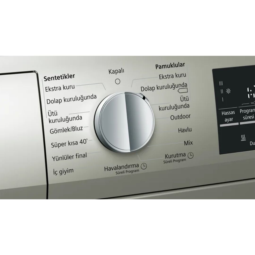 Siemens WT45W41STR A++ 8 kg Çamaşır Kurutma Makinesi