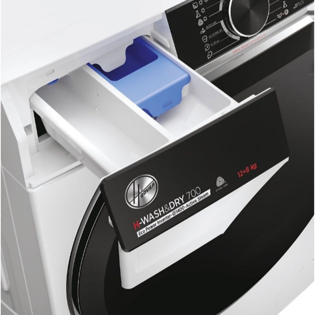 Hoover H7D 4128MBC-S 12 kg / 8 kg 1400 Devir Kurutmalı Çamaşır Makinesi