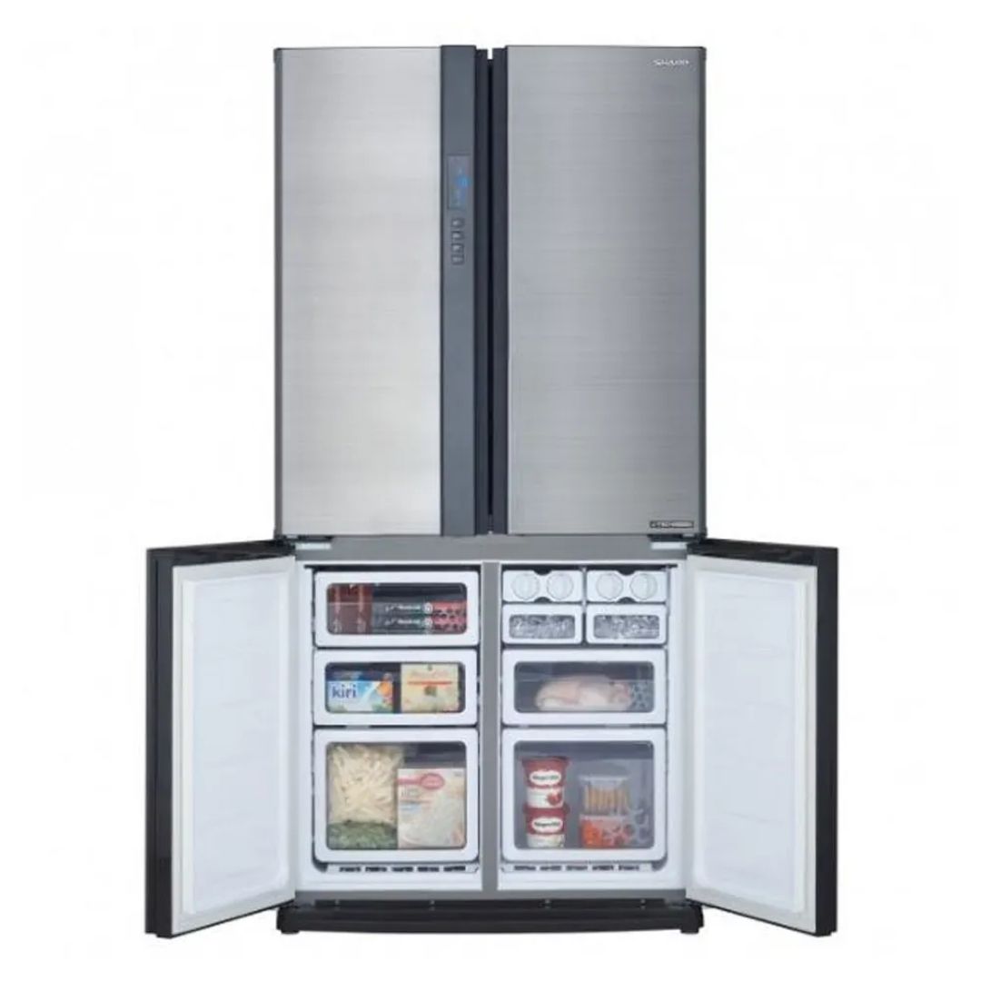 Sharp SJ-EX820F2-SL Gardırop Tipi No Frost Buzdolabı