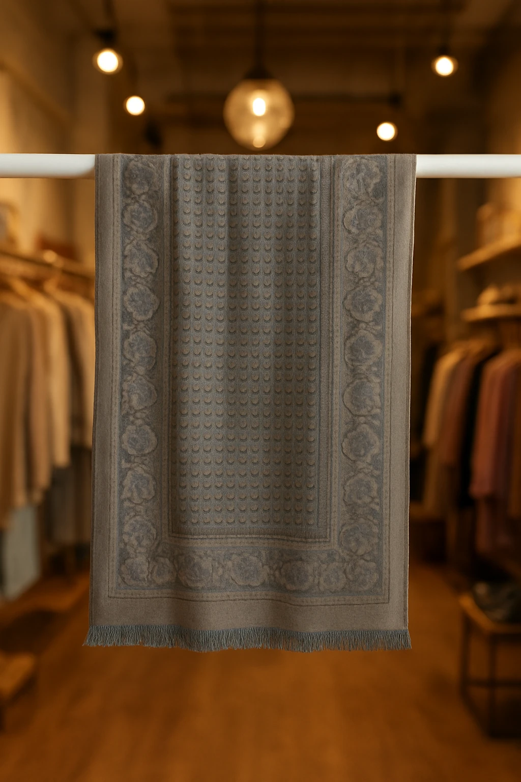 W collection viskoz dokuma kaşkol fular şal atkı 