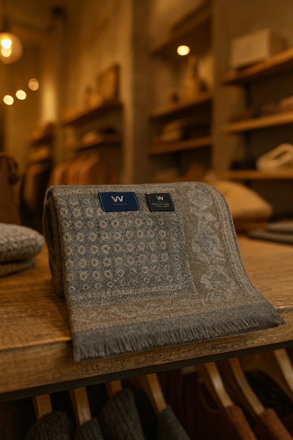 W collection viskoz dokuma kaşkol fular şal atkı 