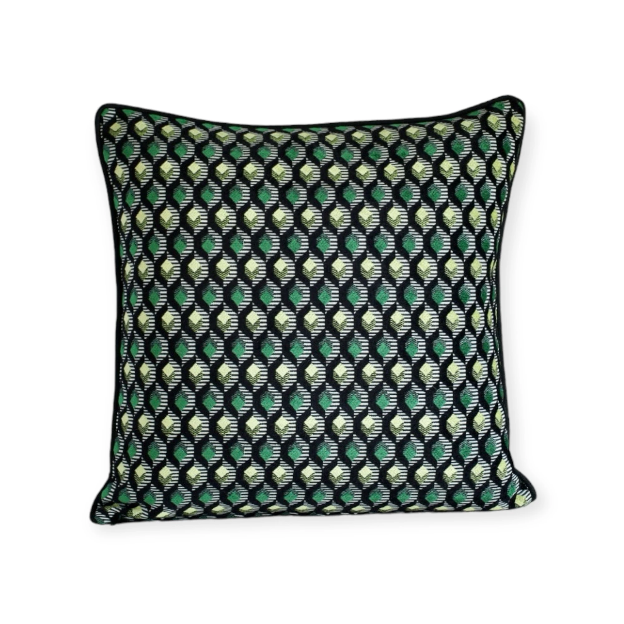 Dokulu Kare Yastık Kılıfı