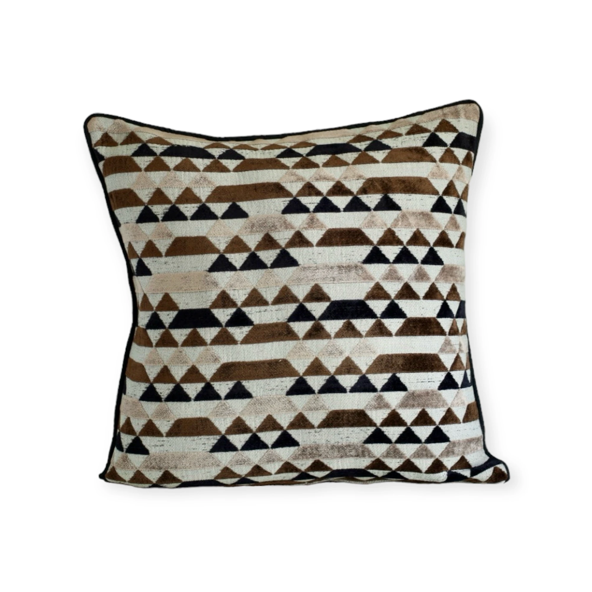 Dokulu Kare Yastık Kılıfı