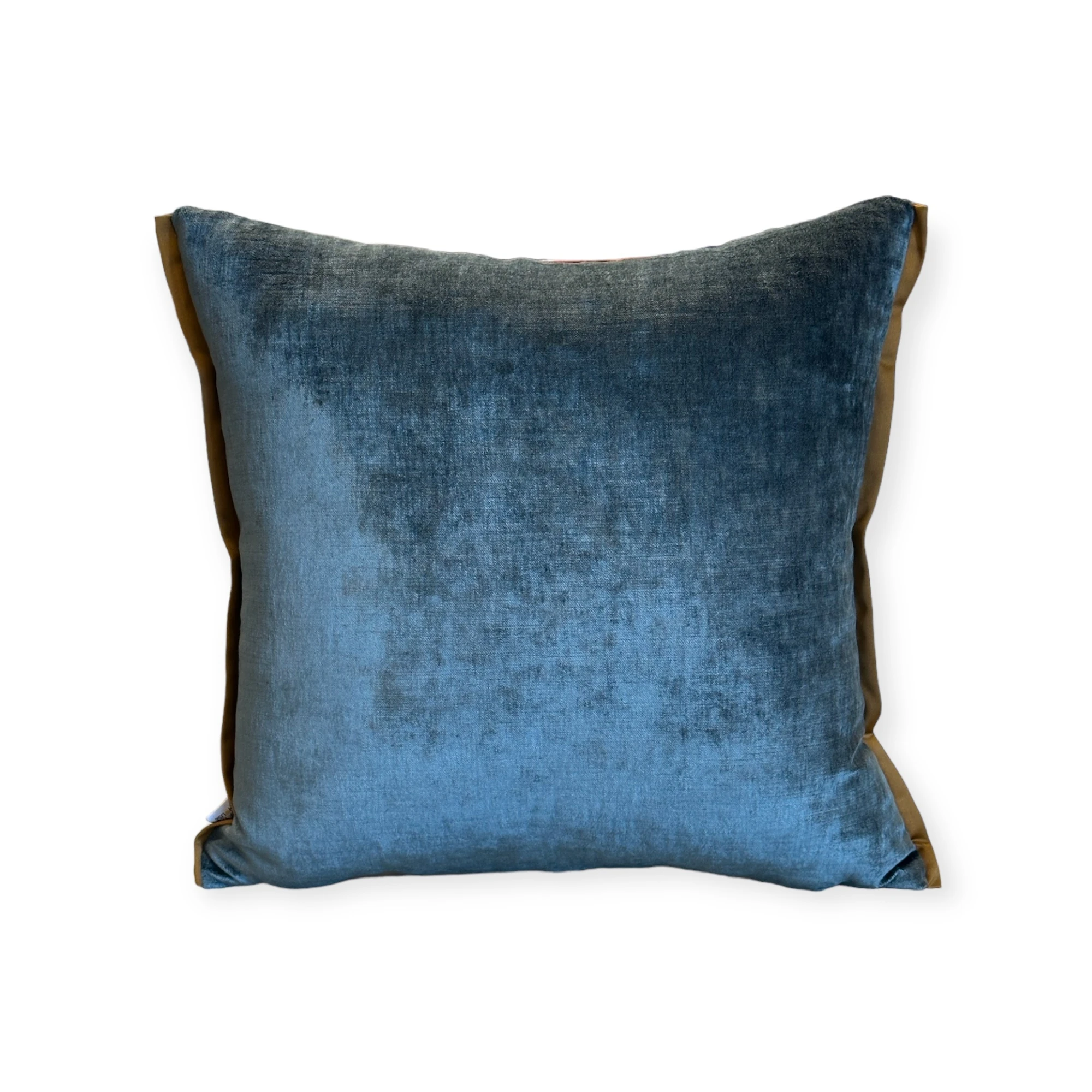 Cappuccino Collection Saten Biyeli Kadife Kırlent Kılıfı