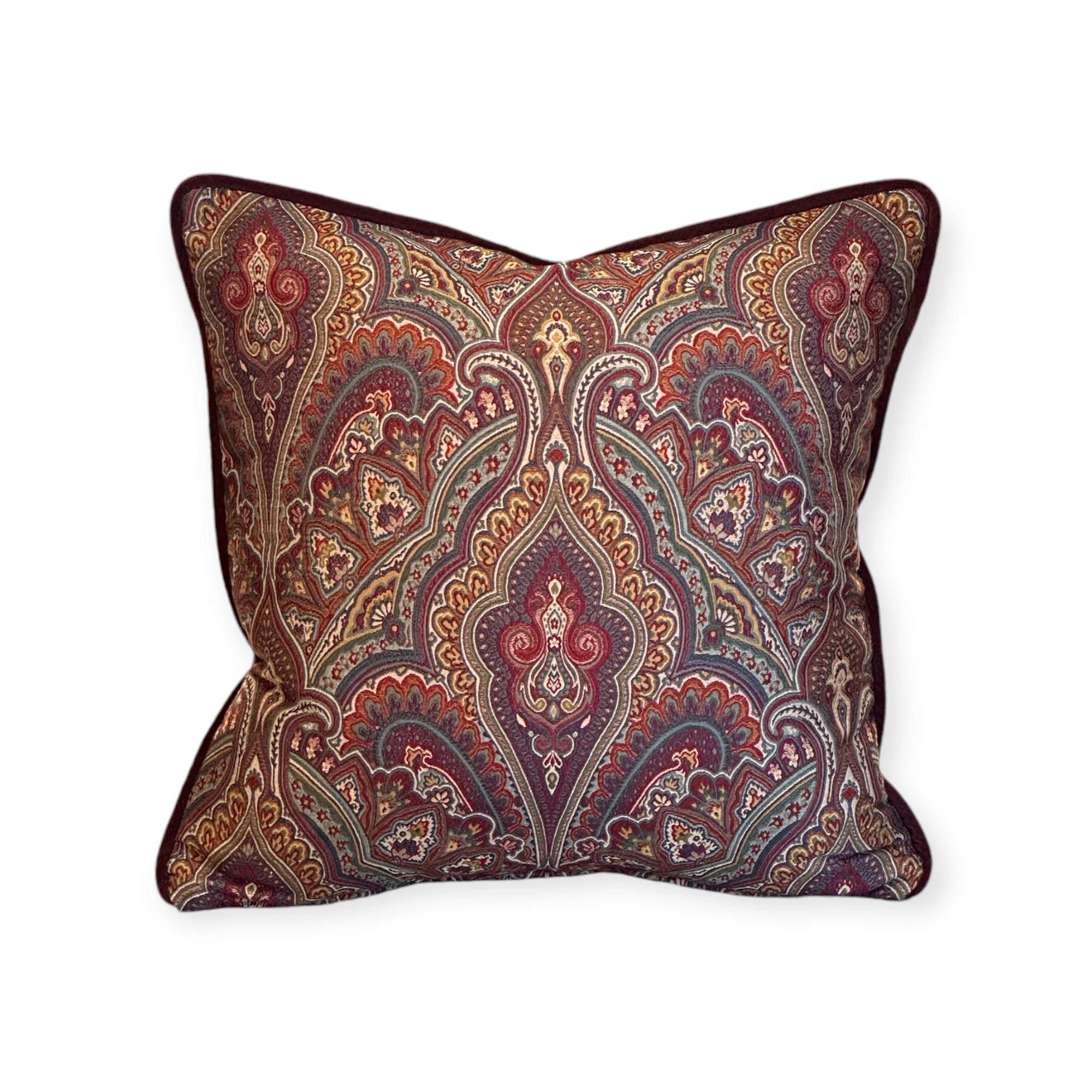 Timeless Collection Şal Desenli Yastık Kılıfı