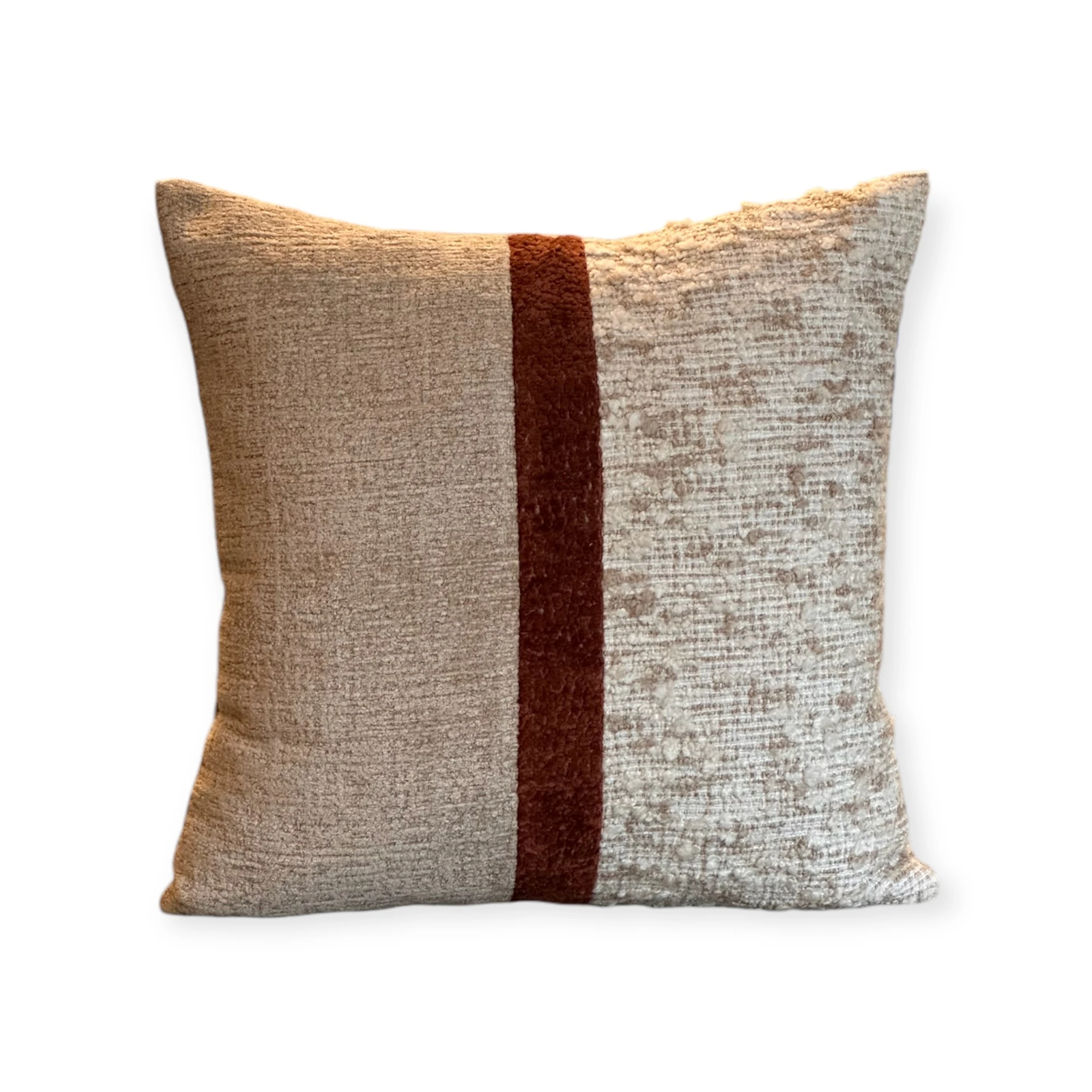 Autumn Vibes Collection Bantlı Kare Kırlent Kılıfı