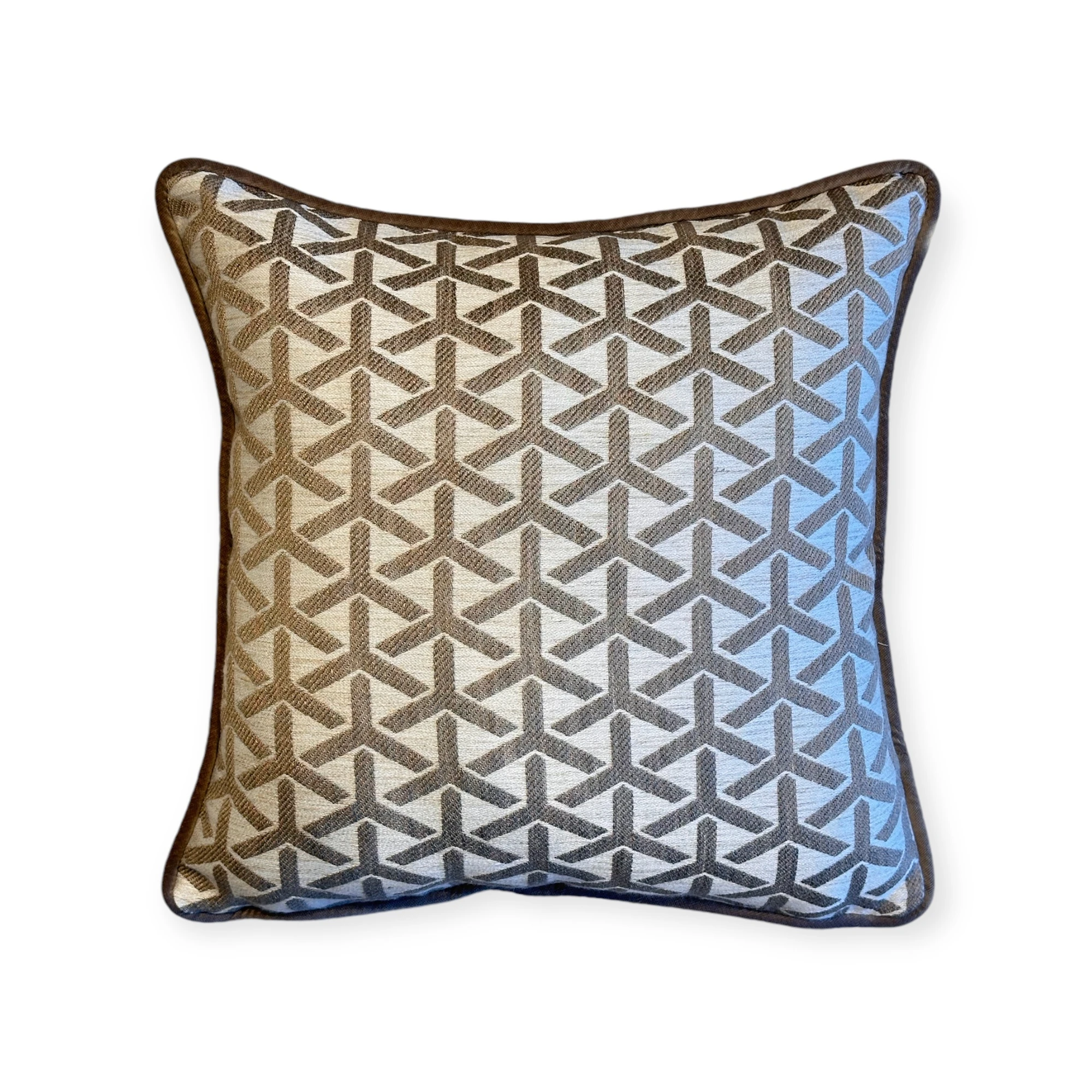 Cappuccino Collection Desenli Kırlent Kılıfı