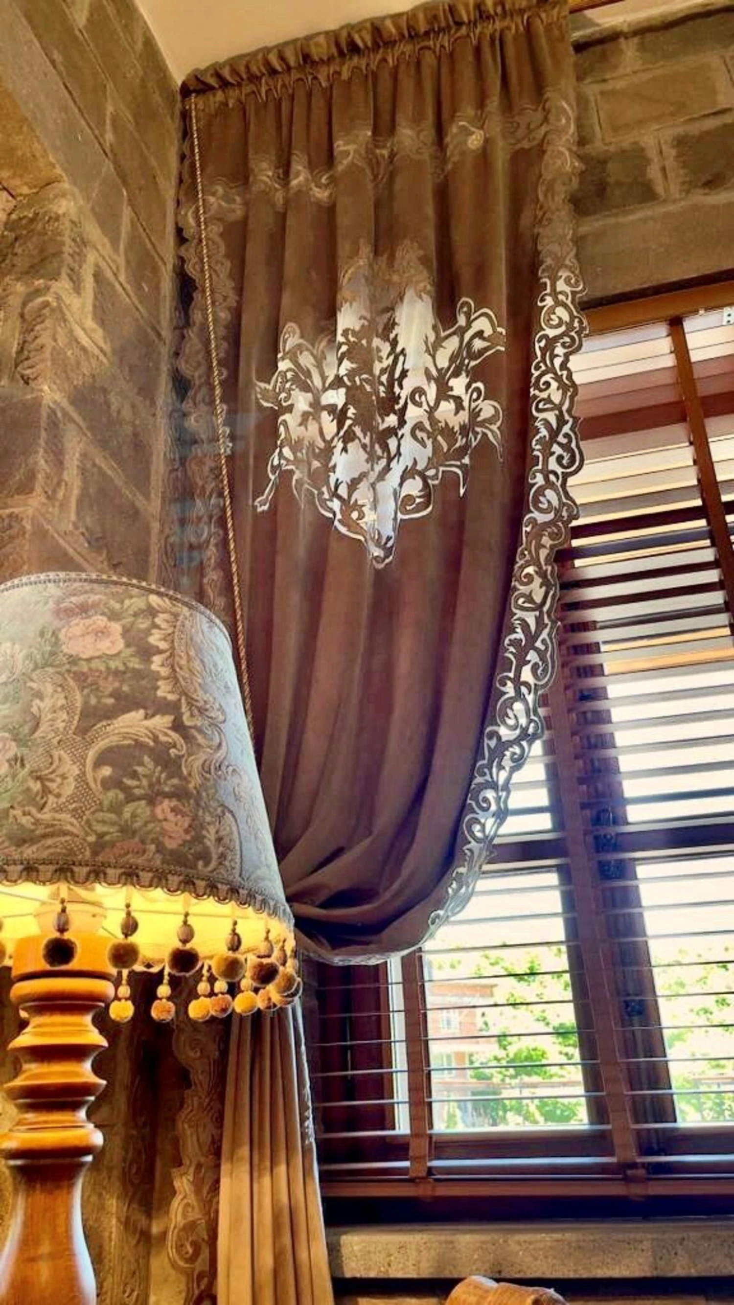 Nakışlı Pano Perde