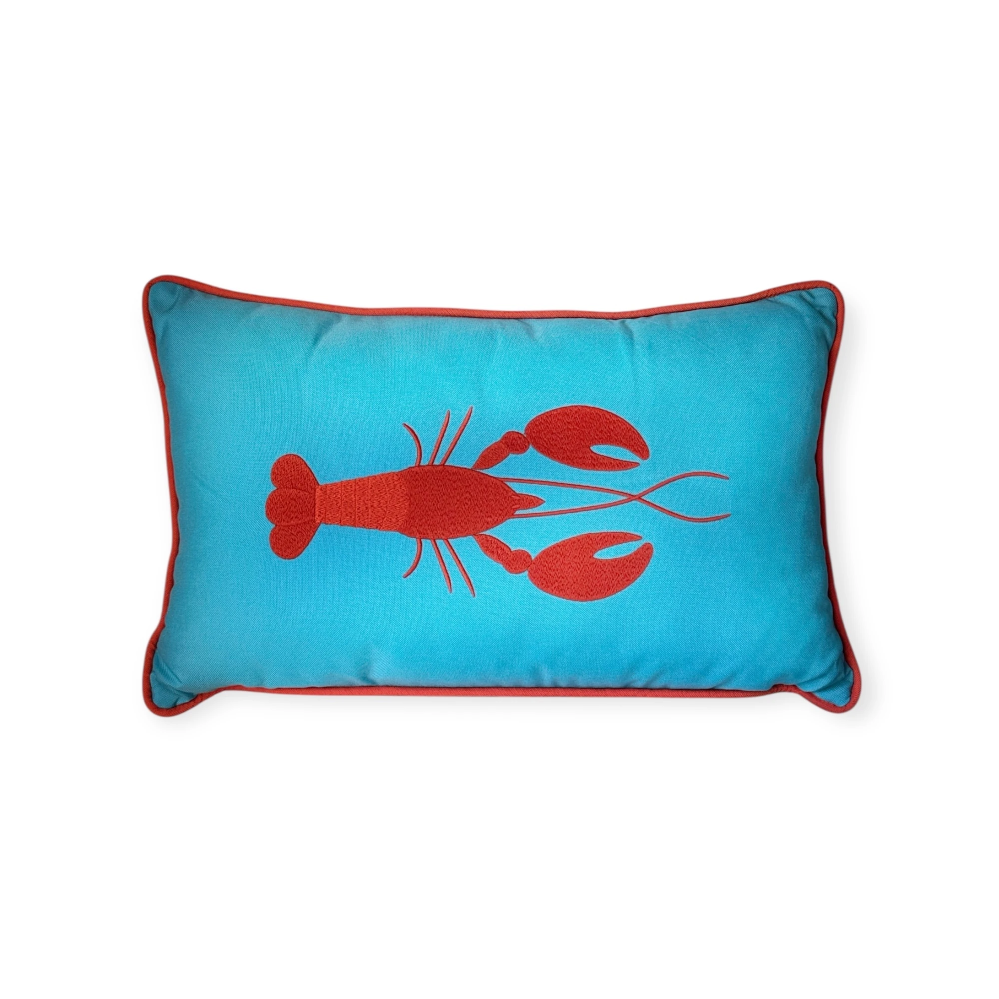 Seaside Collection Istakoz Nakışlı Bel Yastık Kılıfı