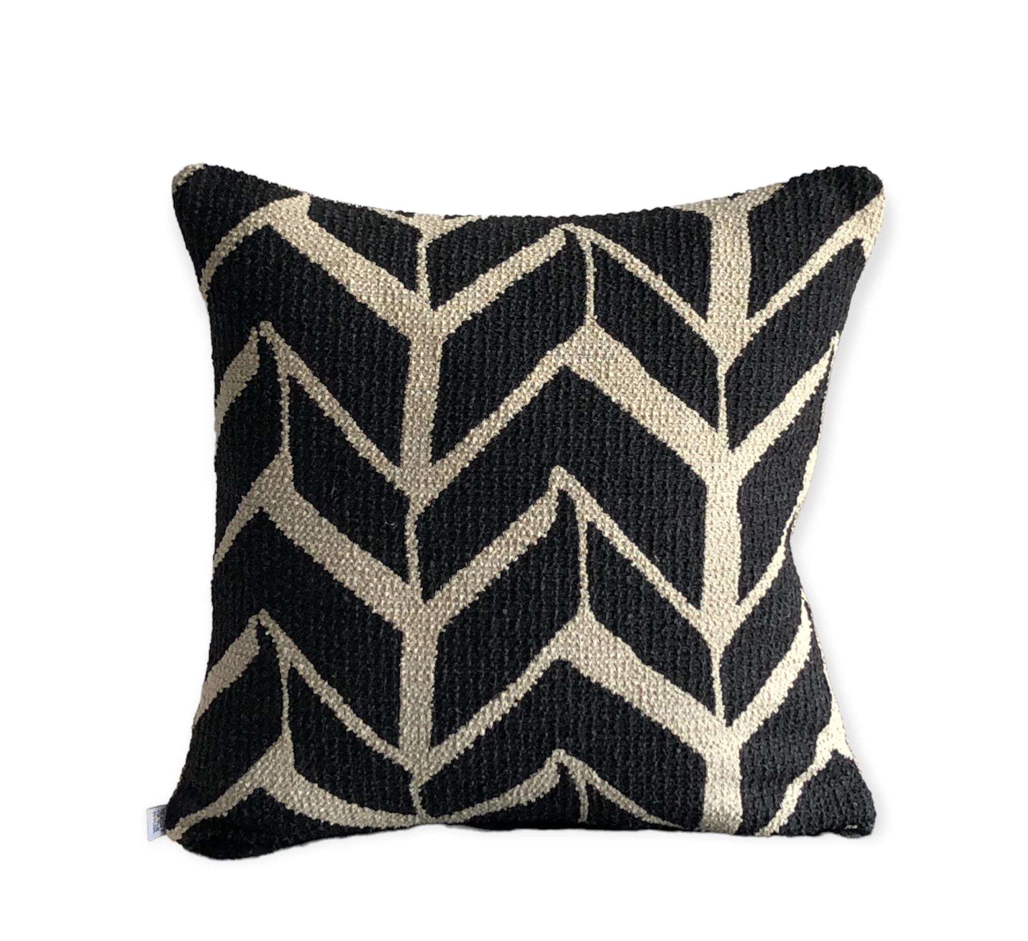 Black & White Collection Desenli Kırlent Kılıfı