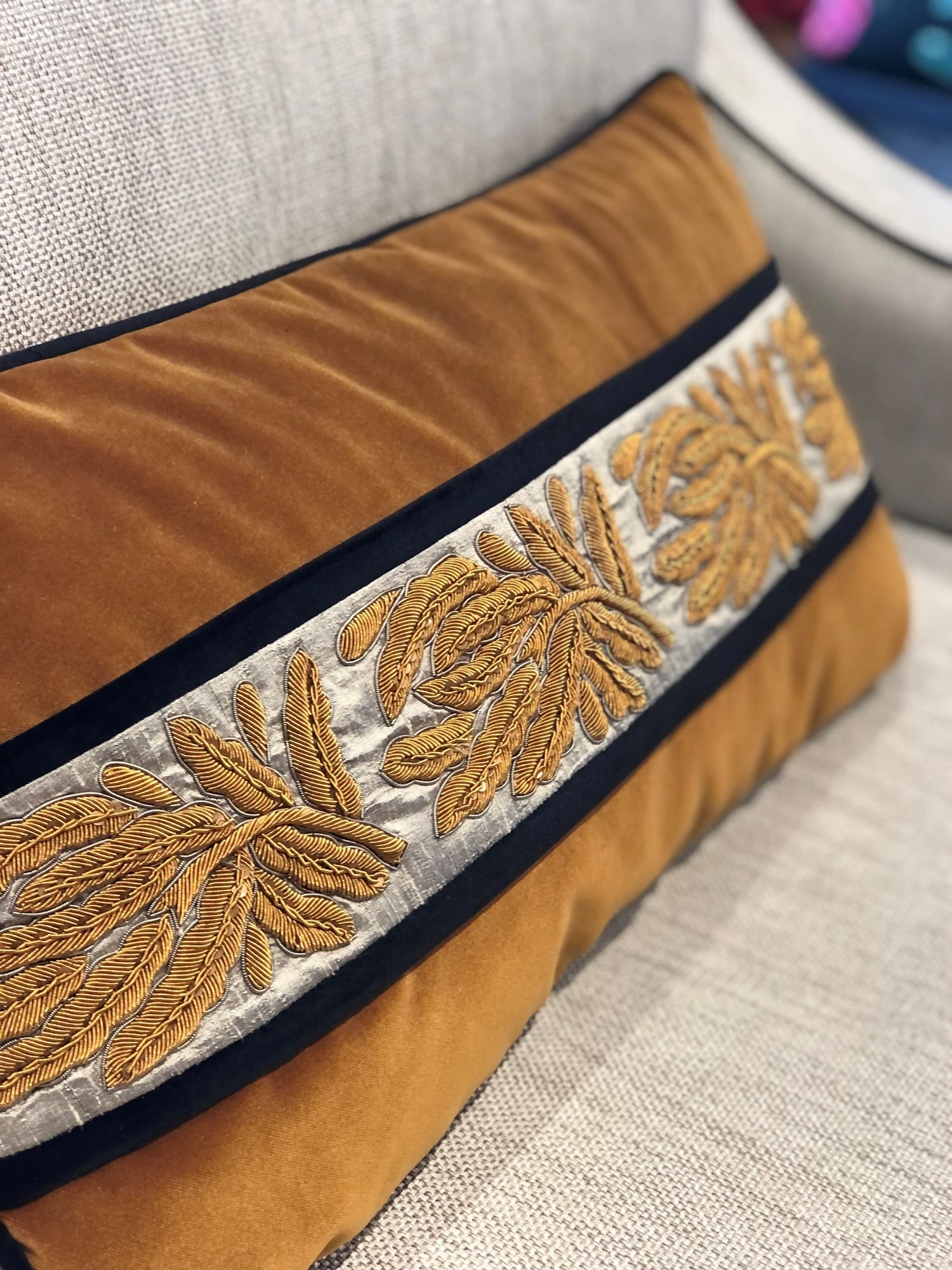 Unique Collection Tel Kırma Yastık Kılıfı