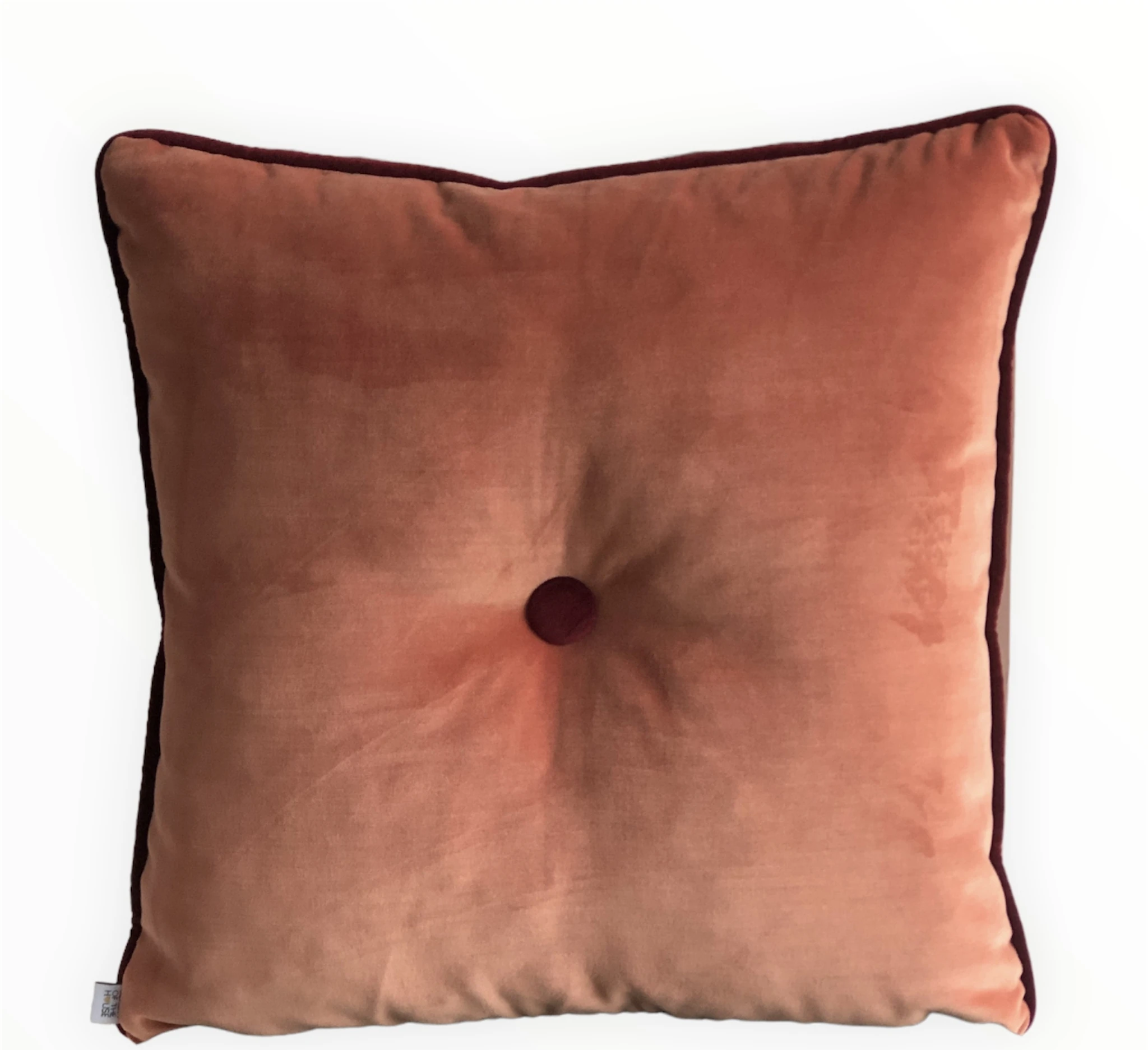 Harmony Collection Düğmeli Kare Kırlent