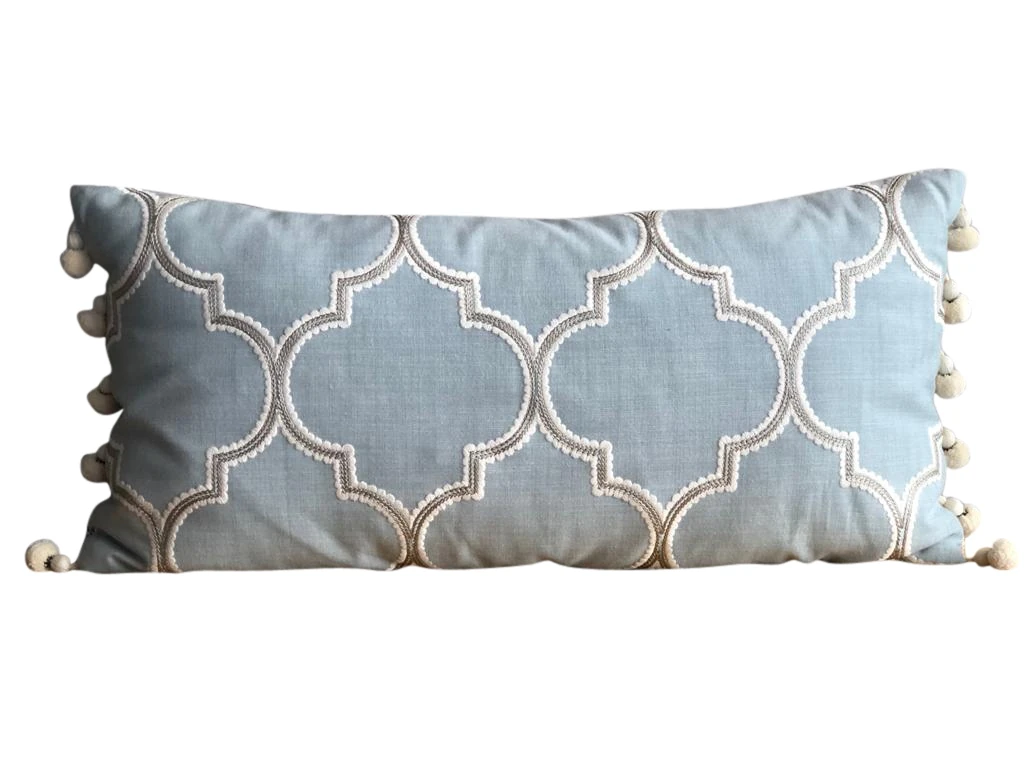 Casablanca Collection Ponponlu Kırlent Kılıfı