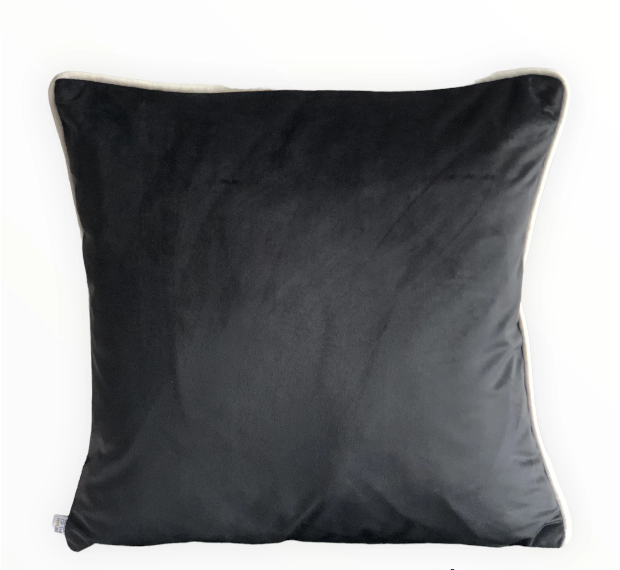 Black & White Collection Kare Kırlent Kılıfı