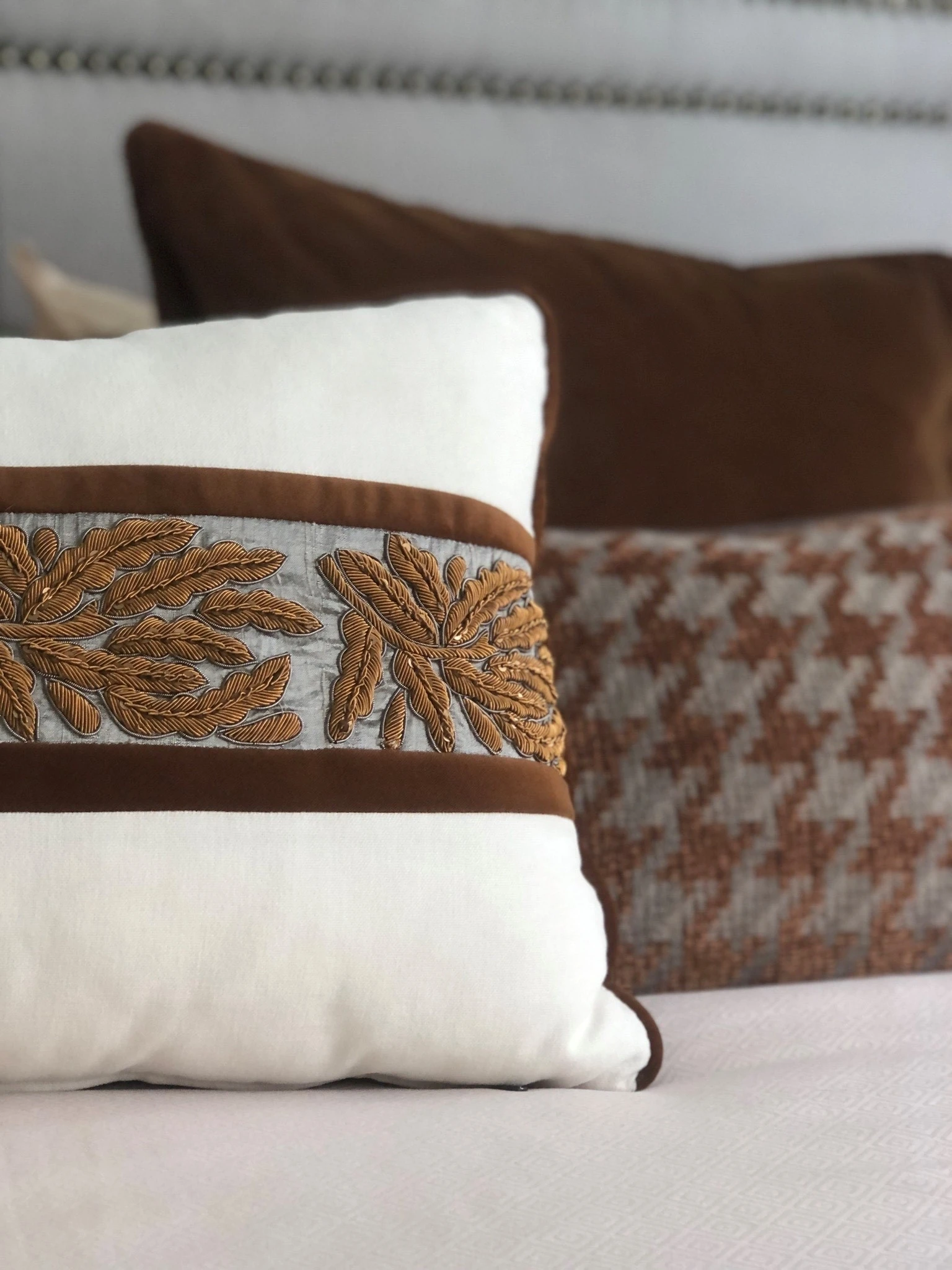 Unique Collection Tel Kırma Yastık Kılıfı