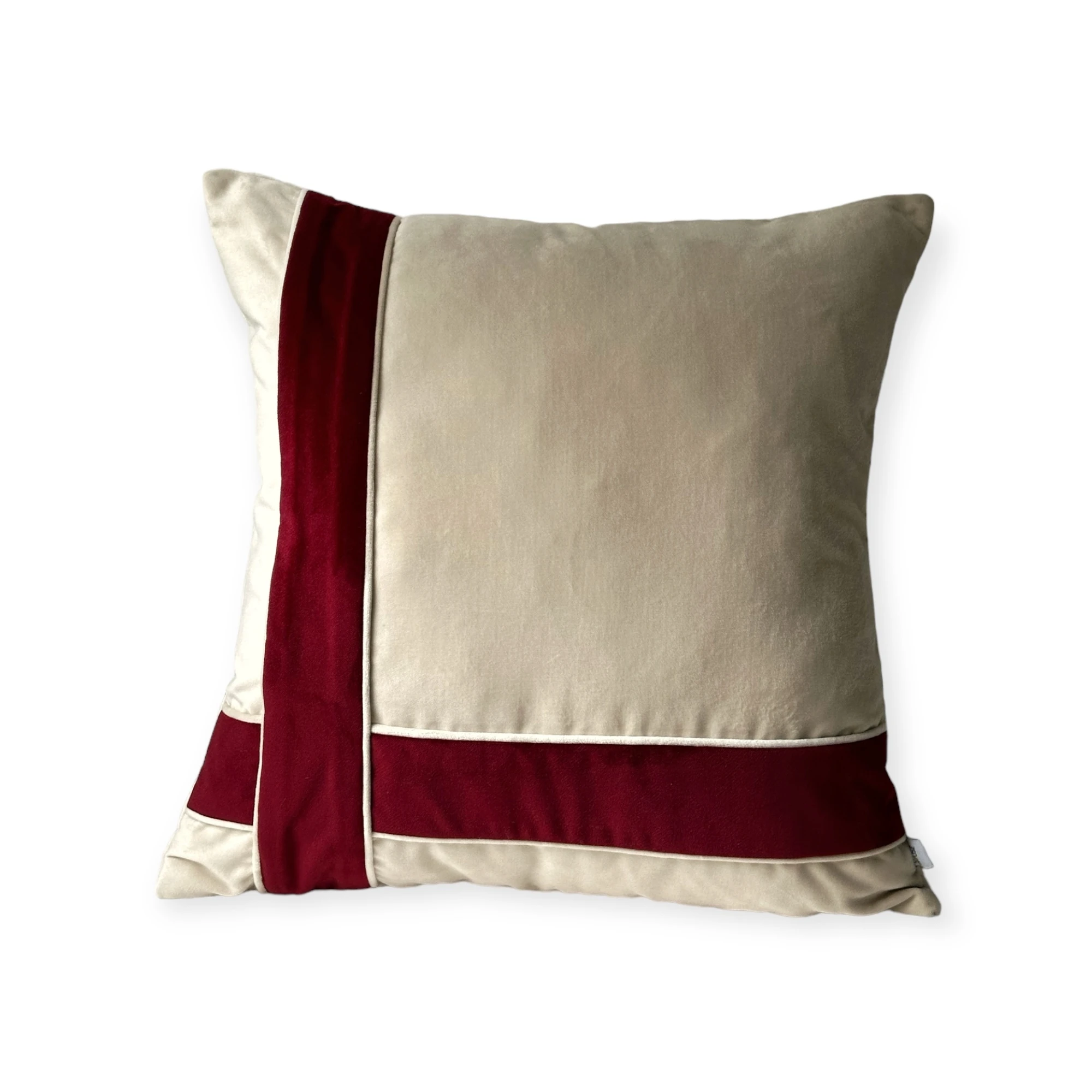 Festive Season Bantlı Kırlent Kılıfı