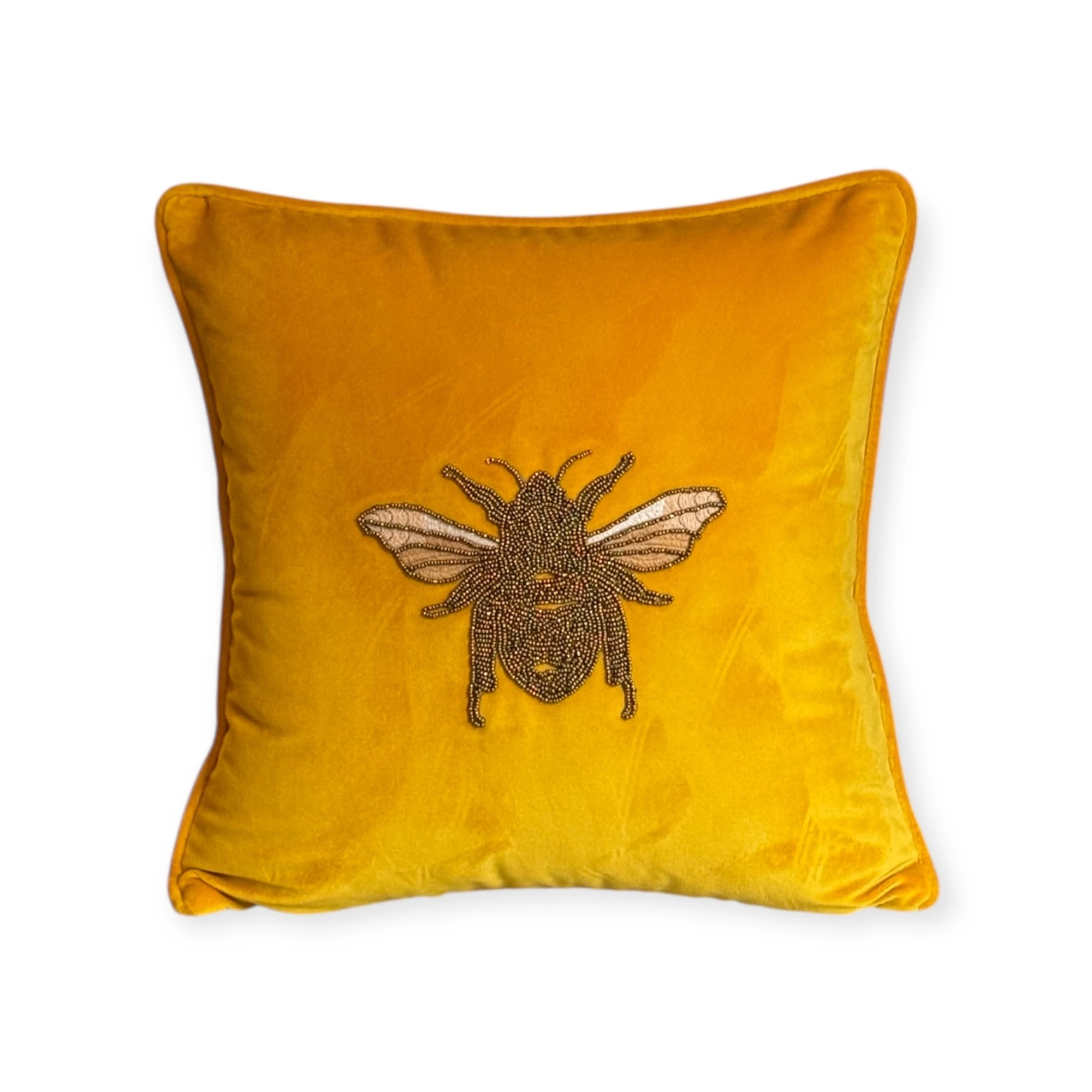 Glam Embroidery Collection Arı Boncuklu Yastık Kılıfı