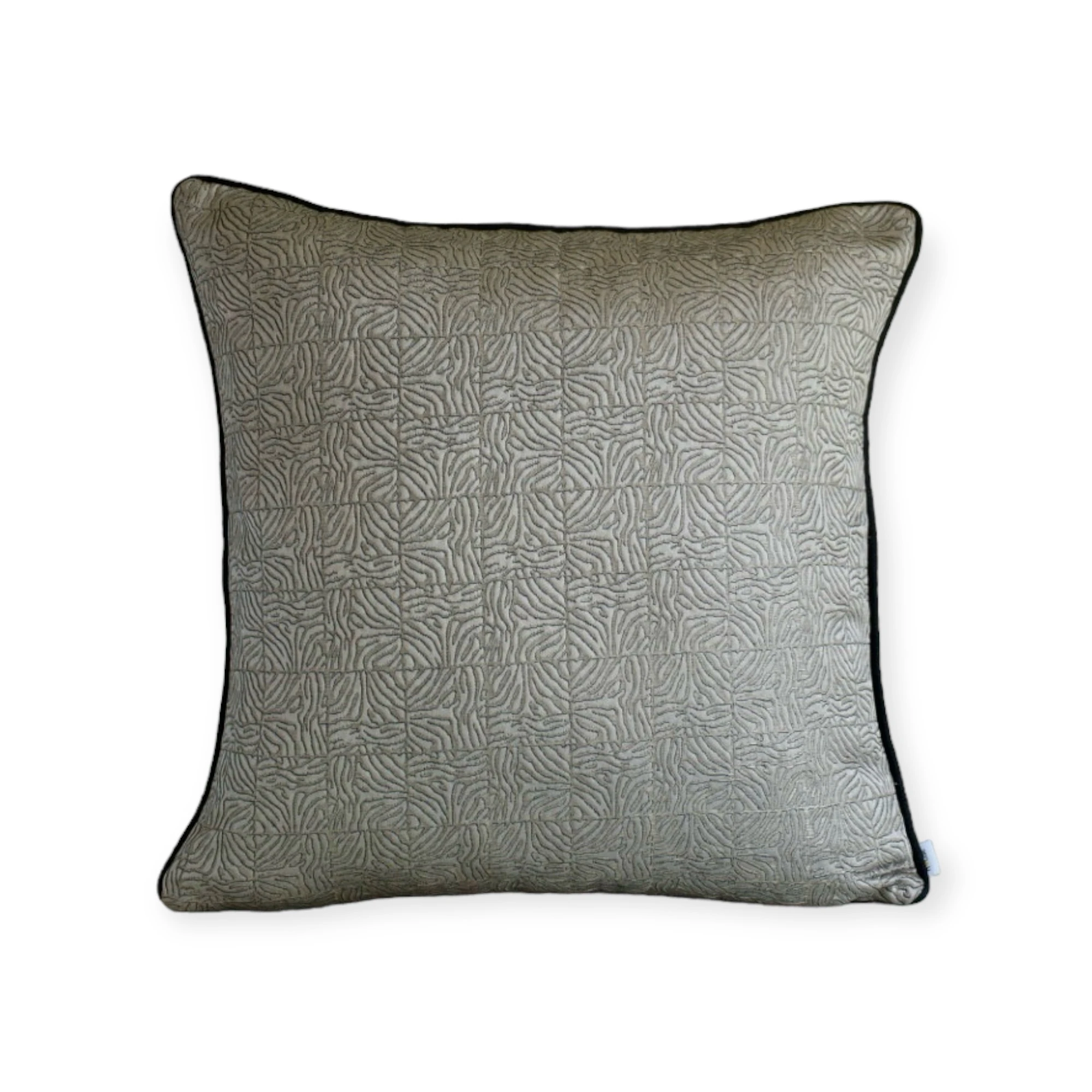 Dokulu Kare Yastık Kılıfı