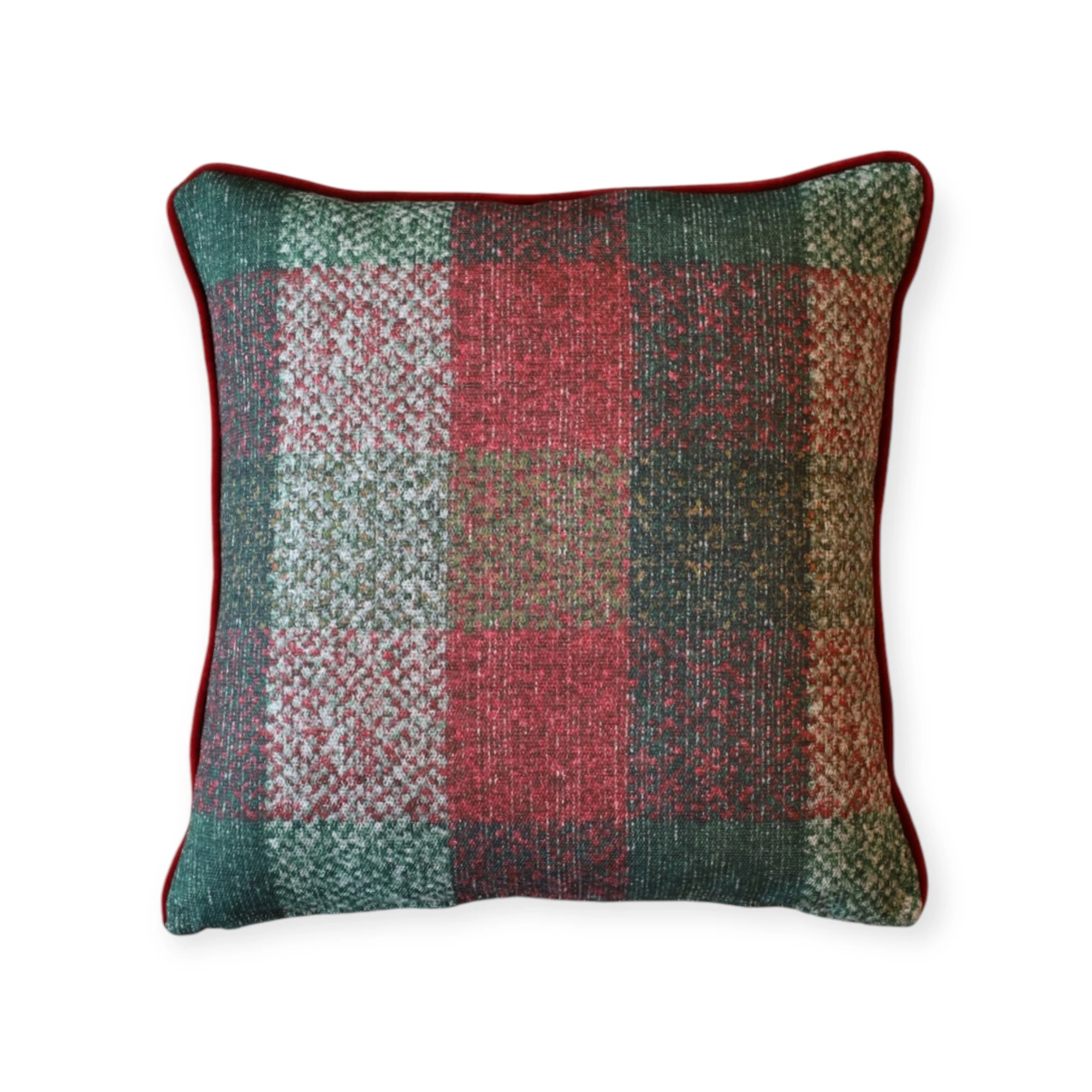 Cozy Collection Ekose Kırlent Kılıfı