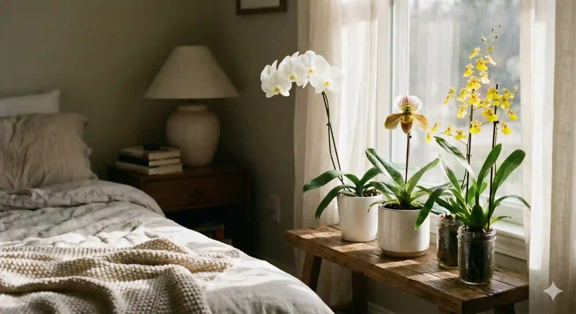 Orkide Yatak Odasına Konur mu?