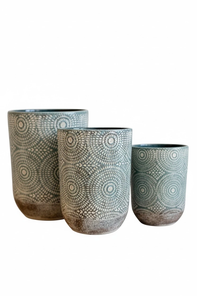 Milano İthal Metal Saksı 