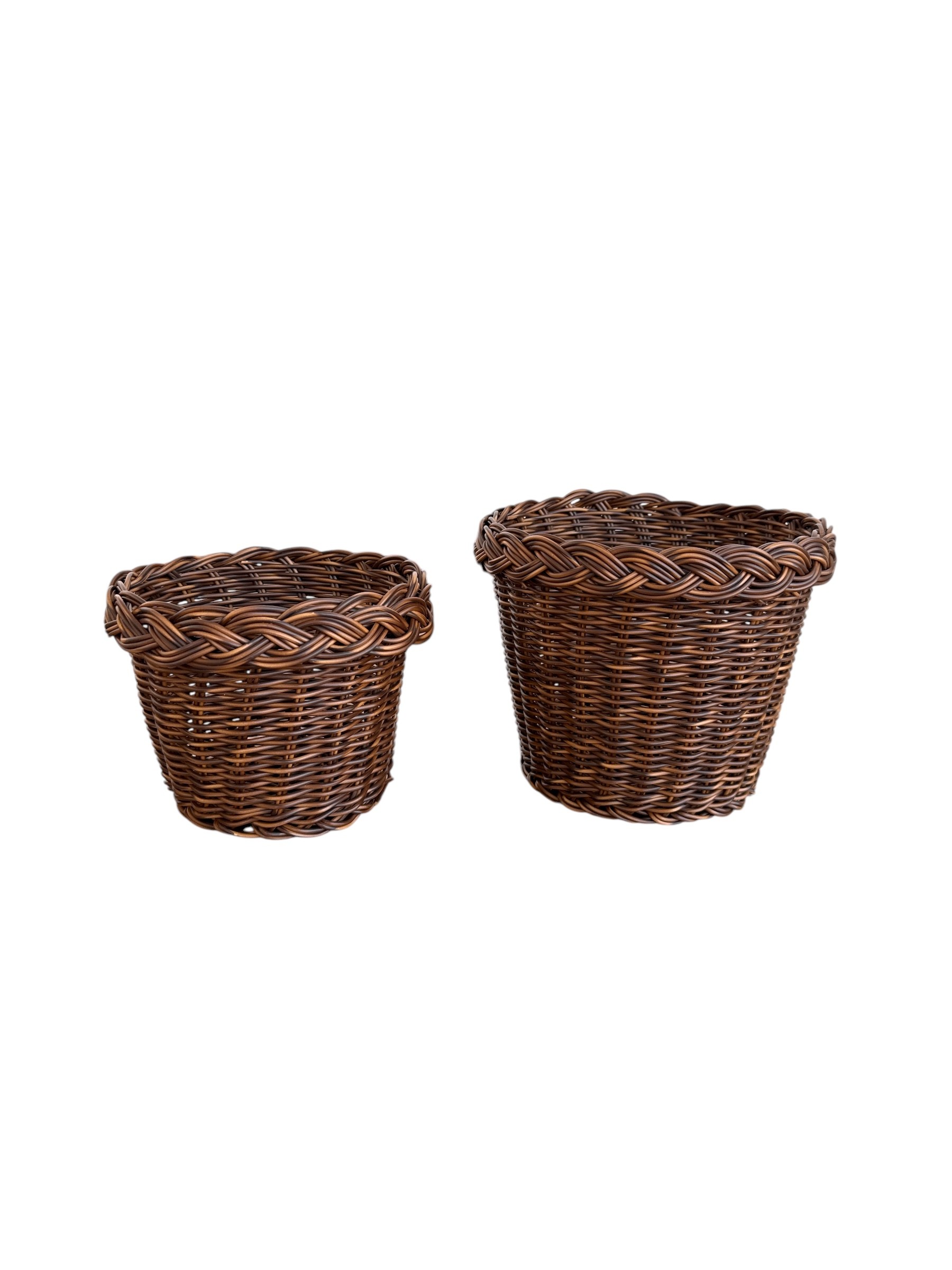 Rattan Örgülü Saksı