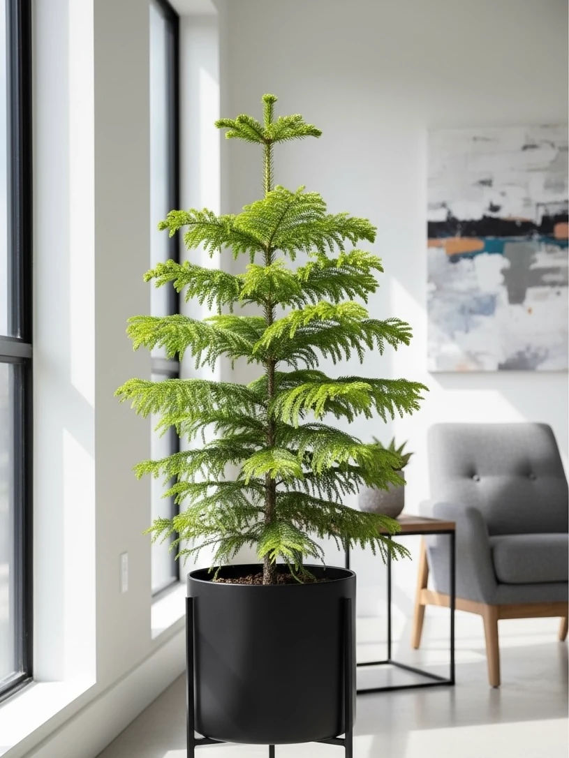 Salon Çamı Arokarya (Araucaria Heterophylla  120-130 cm )