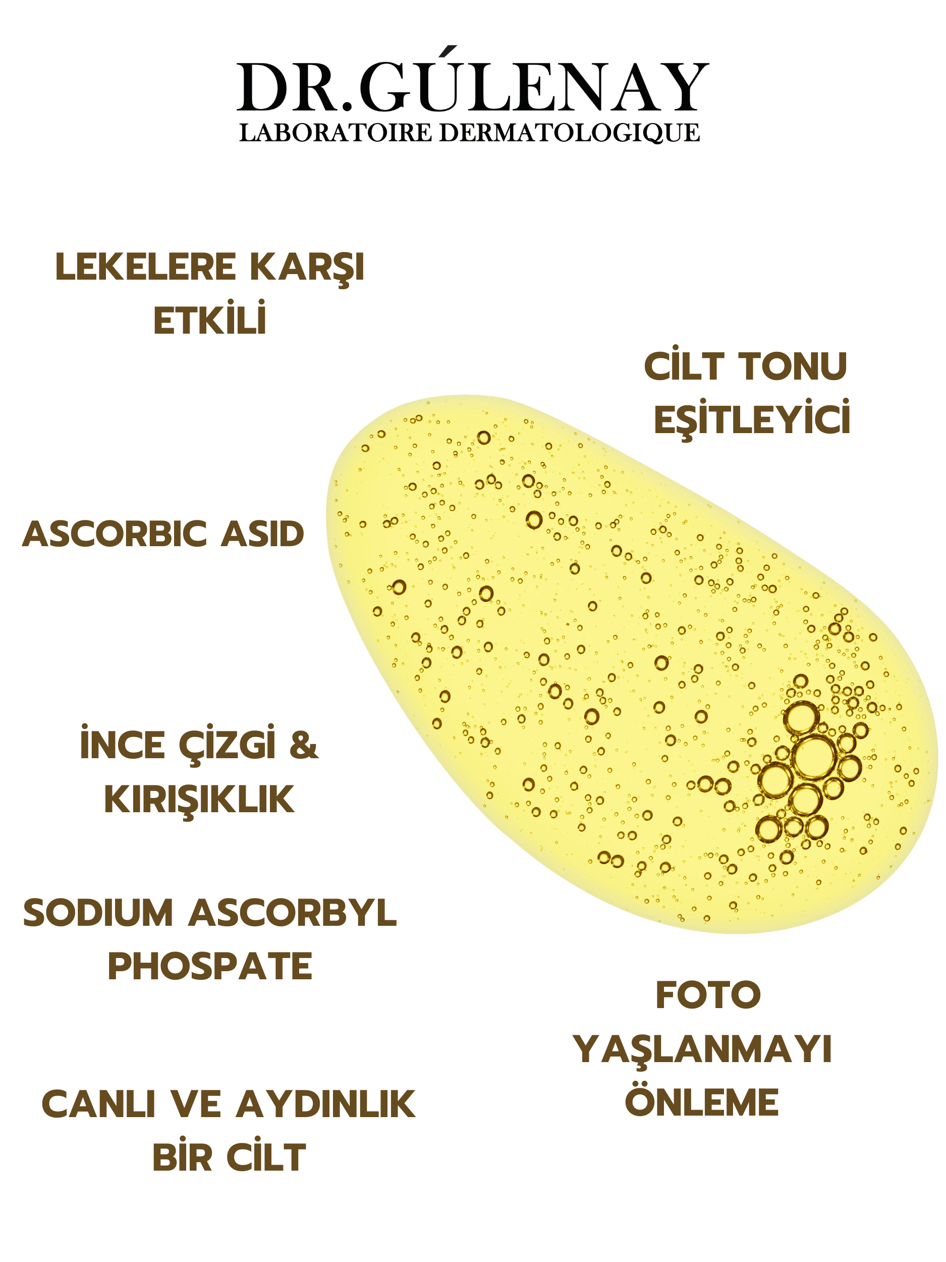 Cilt Tonu Eşitleyici ve Aydınlatıcı Etkili Cilt Bakım Serumu 30 ml