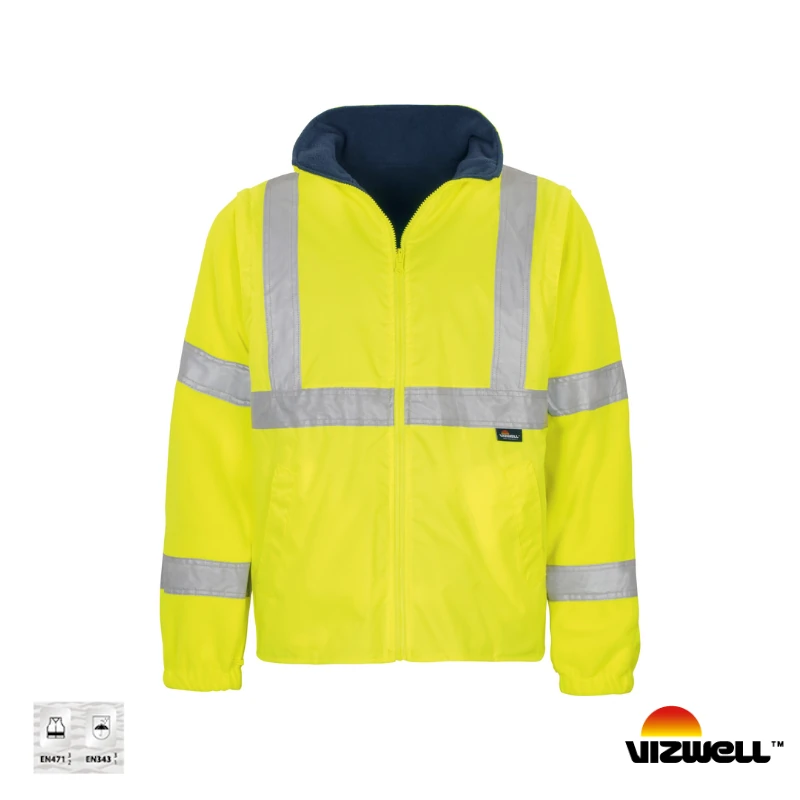 5 Farklı Kullanımlı Oxford Kumaş Reflektörlü Parka