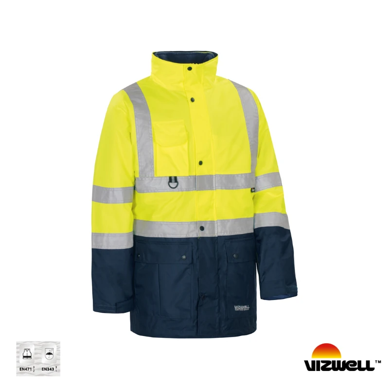 5 Farklı Kullanımlı Oxford Kumaş Reflektörlü Parka