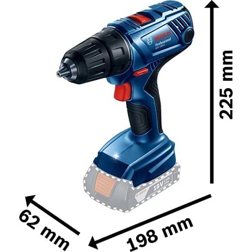 Bosch Professional GSR 180-LI 18 Volt 2.0 Ah Çift Akülü Darbesiz Delme/Vidalama