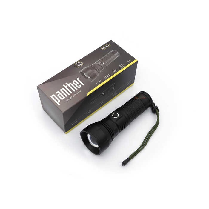 PANTHER PT-4112 USB ŞARJLI METAL FENER (5)(20)