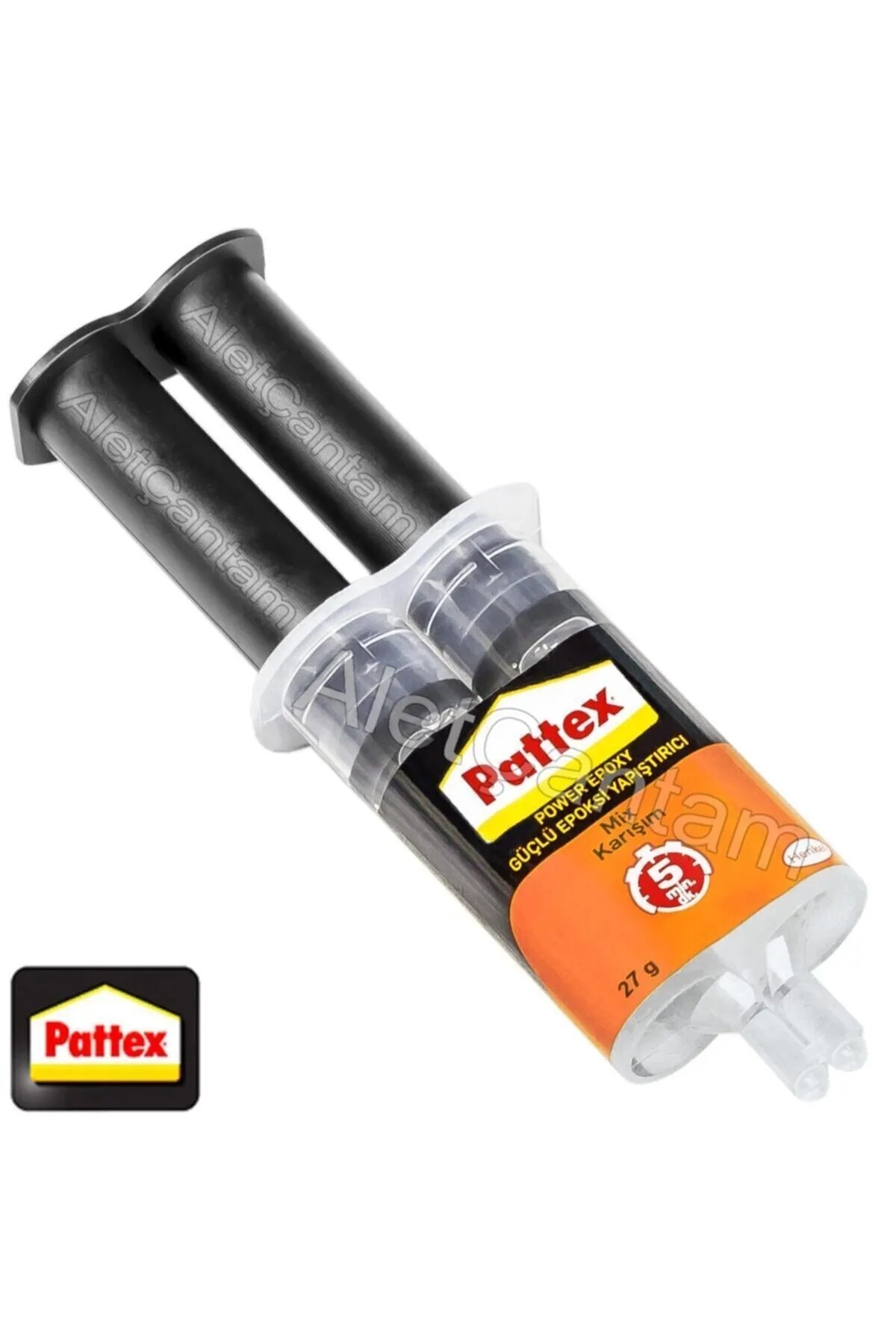 Pattex Power Epoxy Güçlü Yapıştırıcı Mix Karışım Şeffaf 27 gr