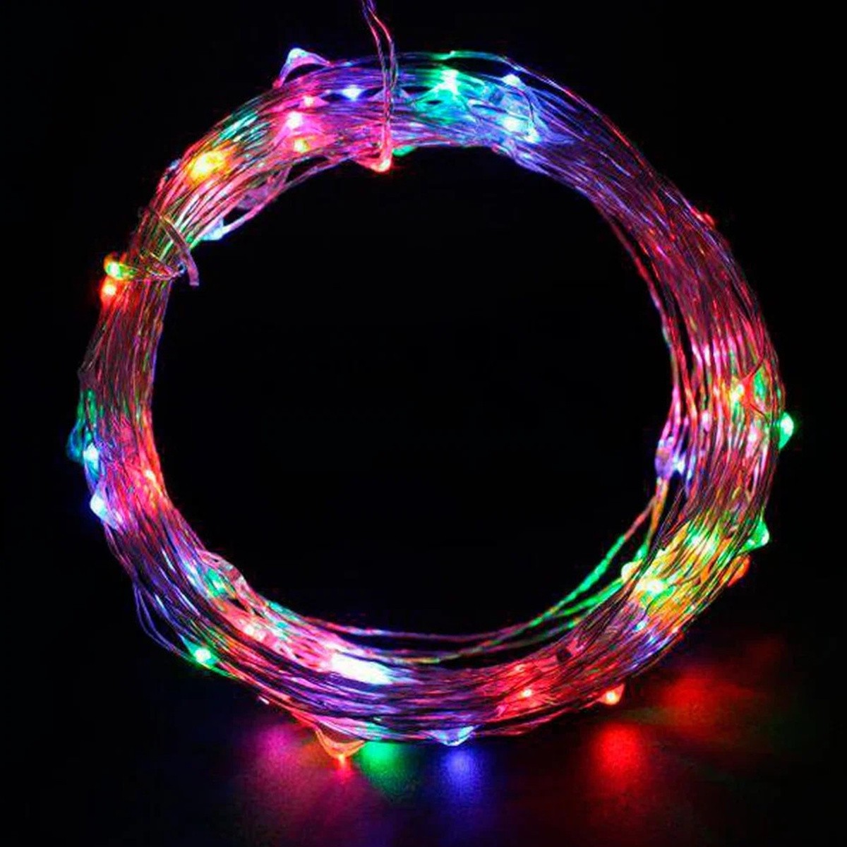 PANTHER PT-191RGB PİLLİ LED IŞIK 10M (50)(500)