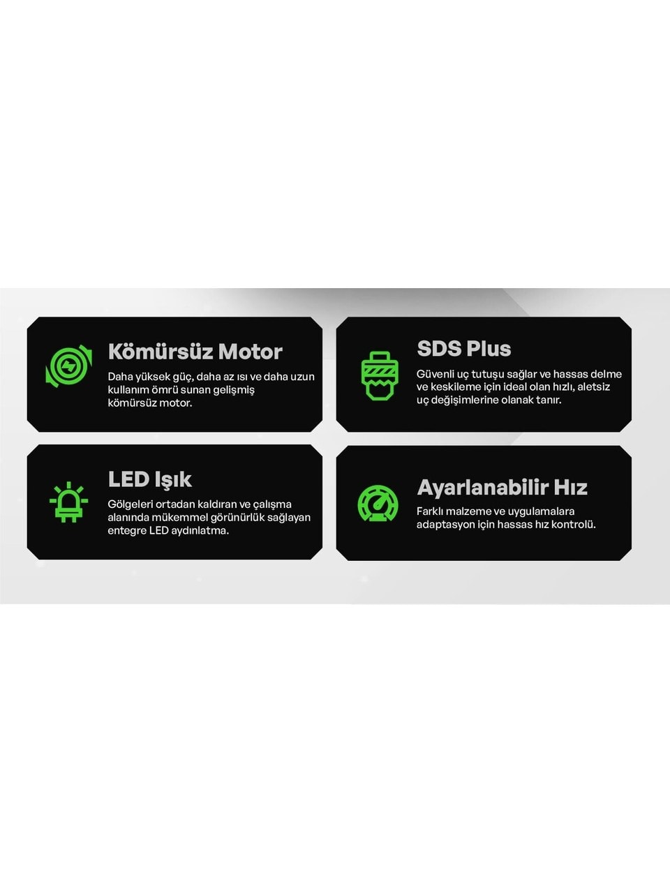 VOLTZ - 2.5 Joule - 20 Volt 5 Amper Akülü Kırıcı Delici Hilti SDS Plus (VZHD-20)