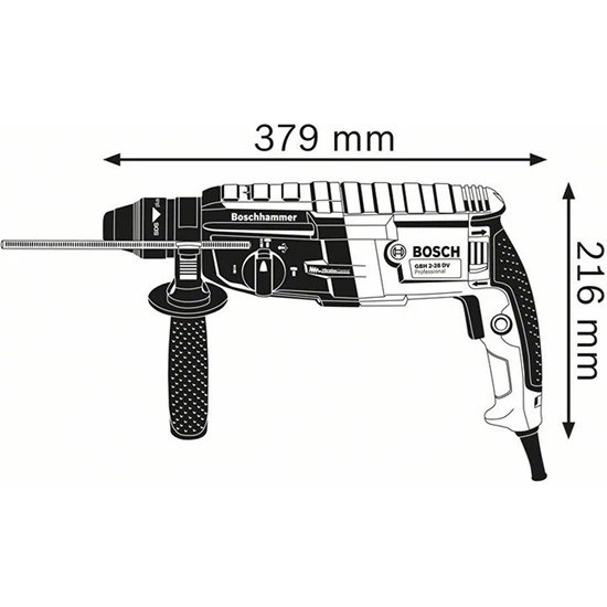 BOSCH GBH 2-28 DV Profesyonel Kırıcı Delici