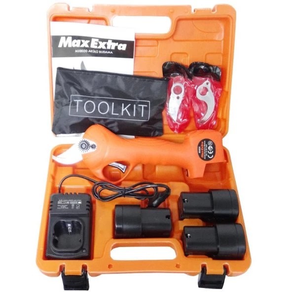 Max Extra MX8030 Üç Akülü Dal Budama Makinesi