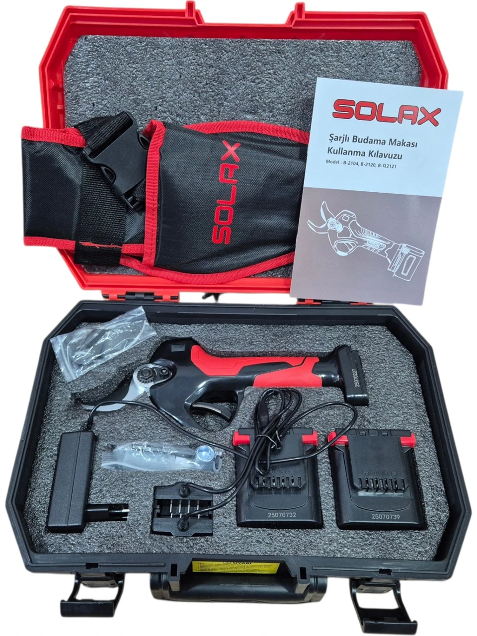 Solax B-Q2121 42MM Şarjlı Budama Makası