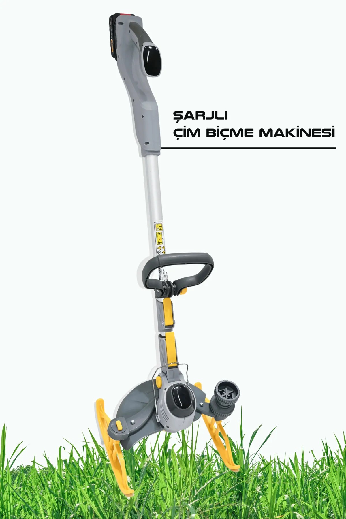 Mur-Cell Şarjlı Çim Biçme Makinesi Mur-gs202 21v 2amper