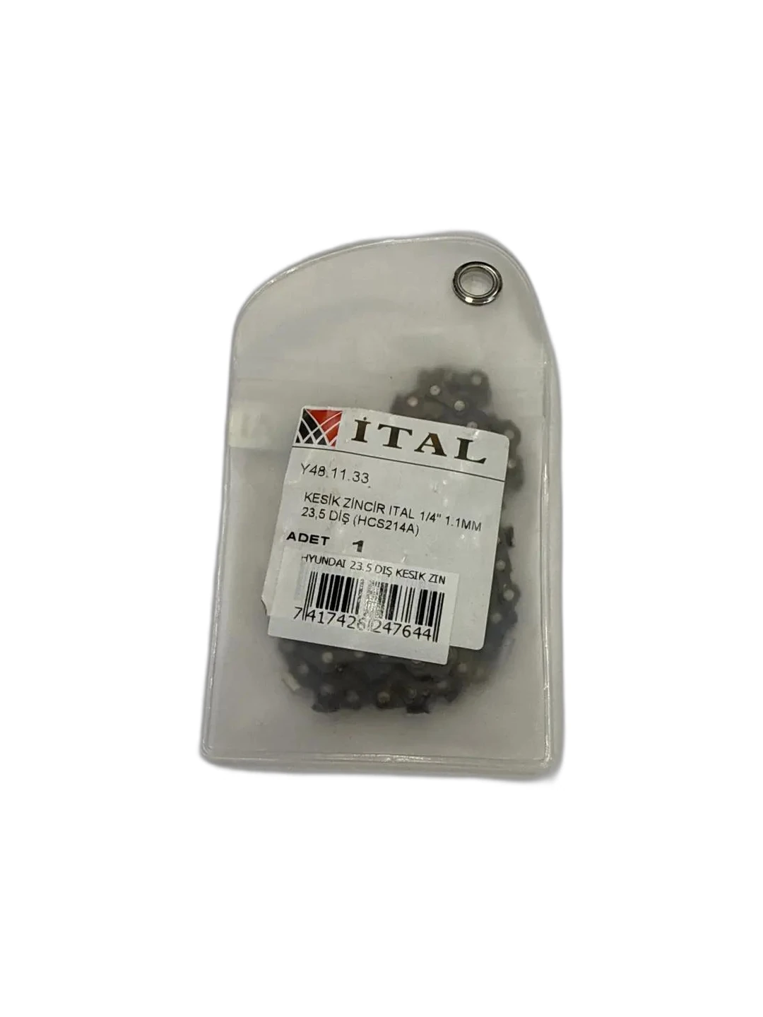 HYUNDAİ 23.5 DİŞ KESİK ZİNCİR 1/4-1.1MM