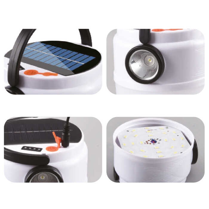 PANTHER PT-2021 USB ŞARJLI SOLAR KAMP LAMBASI(100)