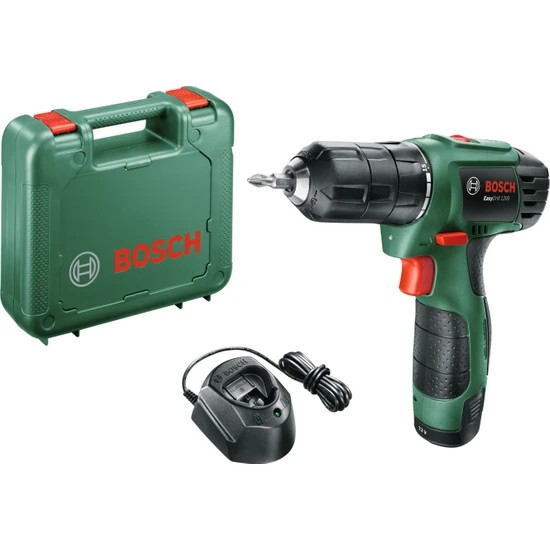 Bosch EasyDrill 1200 (1,5 Ah Tek Akü) Akülü Vidalama