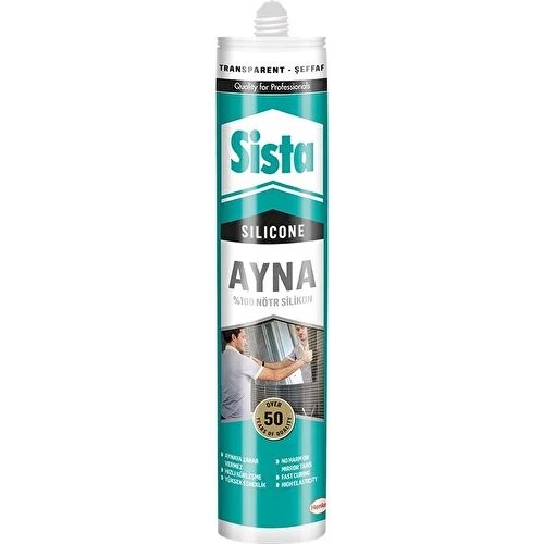 Sista Nötr Mırror Ayna Silikonu 280 ml