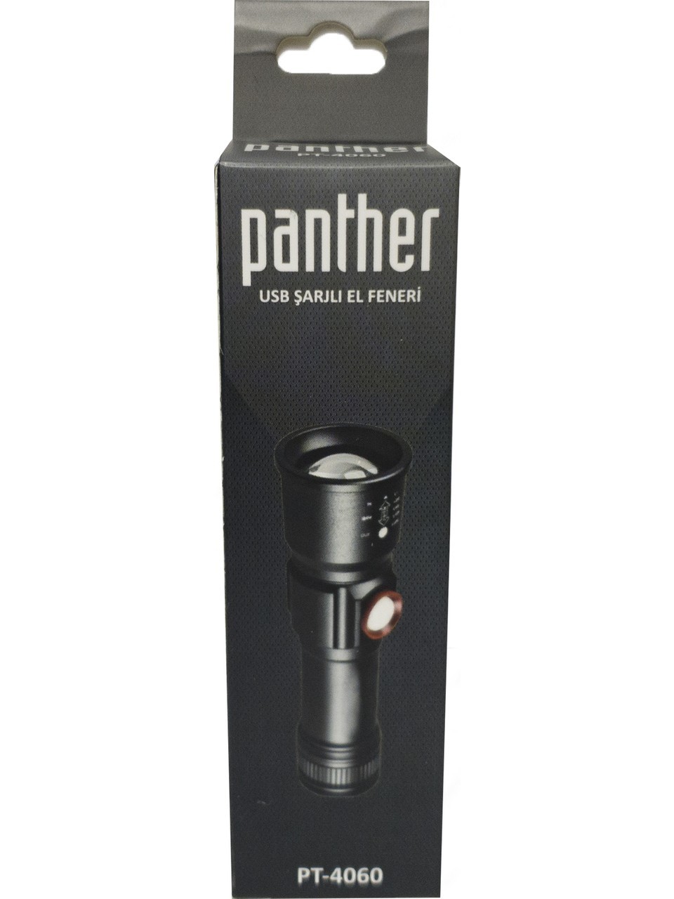 PANTHER PT-4060 USB ŞARJLI METAL FENER (60)(120)